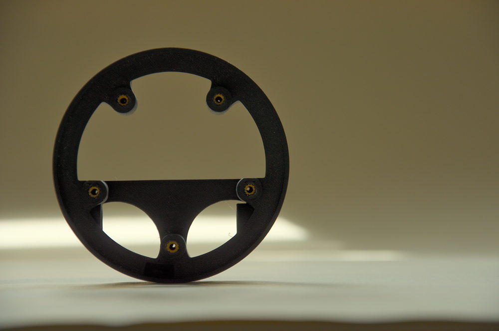 Body, back-lit — photograph of the Lumi hardware.